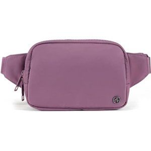Everywhere Belt Bag Large 2L, for Women- Men Adjustable Strap (Purple Lavender).